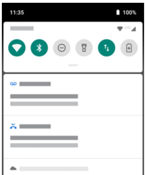 MOTOROLA NC - Retrouver des notifications - 1
