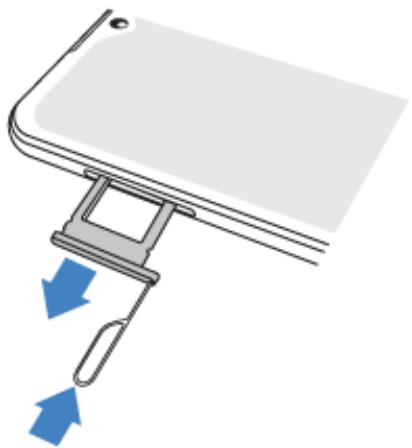 MOTOROLA NC - Remplacer la carte SIM ou la carte SD - 1