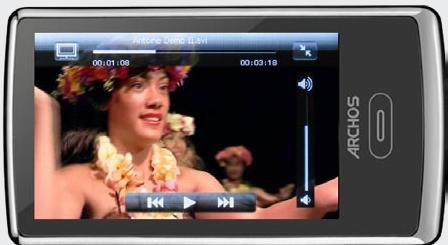 ARCHOS BUND. 3 8GO - Lecture de VIDEOS - 1