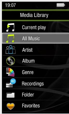 ARCHOS BUND. 3 8GO - Lecture de musique - 1