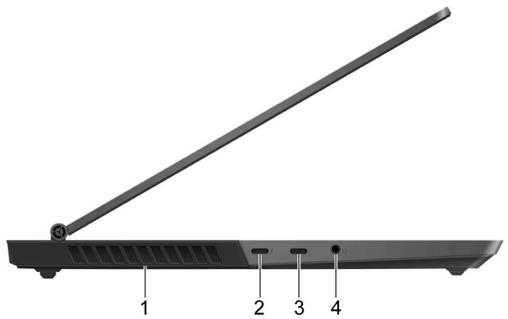 LENOVO LEGION7Z/1I7/32/1/2080 - Vue du côté gauche - 1