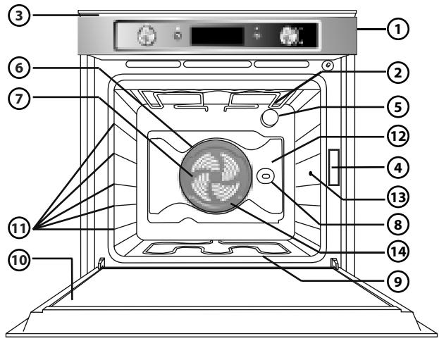 KITCHENAID FOURKOTSP60602 - VOIR le paragraphe sur l'installation pour le branchement électrique - 1