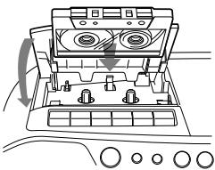SONY CFDS50B.CED - Lecture d'une cassette - 1