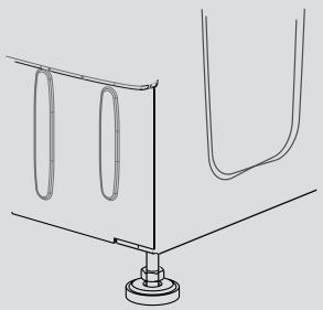 HAIER HW90B416FWB - Instructions de montage de la porte du meuble - 6