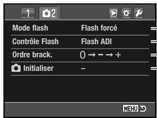 KONICA MINOLTA DYNAX 5D - Navigation dans le MENU enregistrement - 7