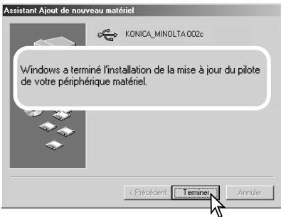 KONICA MINOLTA DYNAX 5D - Assistant ajout de nouveau matériel - 5