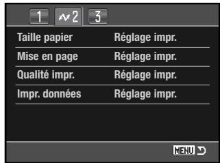 KONICA MINOLTA DYNAX 5D - Navigation dans le MENU PictBridge - 7