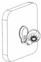 MOTOROLA MBP 30 BLANC - Instructions pour le montage mural - 3