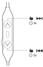 AKG CASQUE PERFORMANCEY - BUTTONS FUNCTIONAL FONKIONNALITE DES BOUTONS - 2
