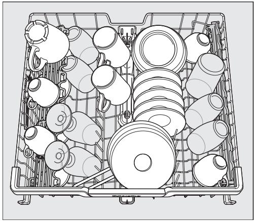 MIELE LAVE-VAISSELLE 7020 SC - Lave-vaiselle avec panier à couverts - 1