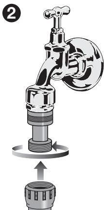 MIELE LAVE-VAISSELLE 7020 SC - Arrivée d'eau - 2