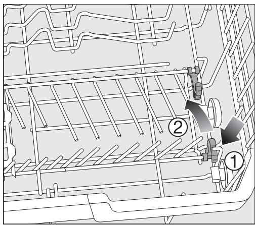 MIELE LAVE-VAISSELLE 7020 SC - Rabattre les pics - 1