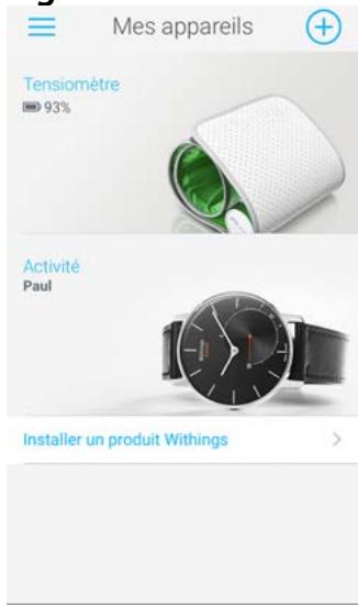 WITHINGS Pop Steel Noir Blanc - Commencer le processus d'installation - 1