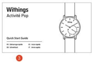 WITHINGS Pop Steel Noir Blanc - Entretien et maintenance - 3