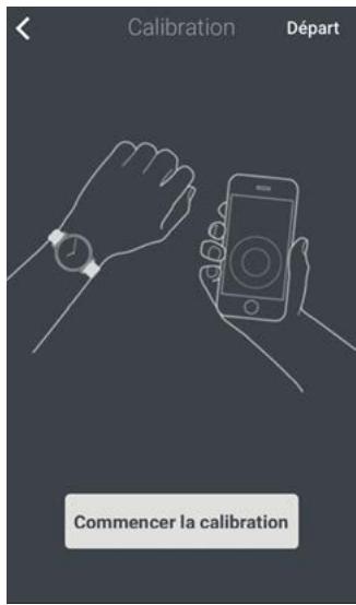 WITHINGS Pop Steel Noir Blanc - Calibrer les aiguilles - 1