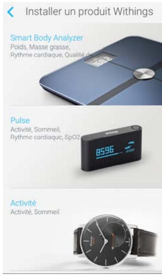 WITHINGS Pop Steel Noir Blanc - Commencer le processus d'installation - 2