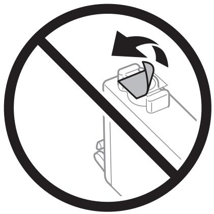 EPSON WF-3825 - Précautions de manipulation pour le remplissage des cartouches d'encre - 2
