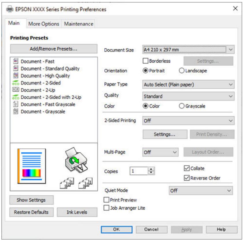 EPSON WF-3825 - Remarque: - 1