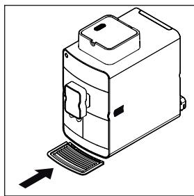 RIVIERA ET BAR CE760A - Monter le support latte macchiato et le bac d'évacuation - 1