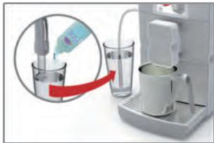 RIVIERA ET BAR CE760A - Nettoyer le système de lait - 1