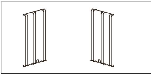 HAIER HWO45NM6FXB1Q - Grilles latérales (si présentes) - 1
