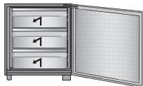 PANASONIC NR-B30FW1-WE - Congélateur - 1