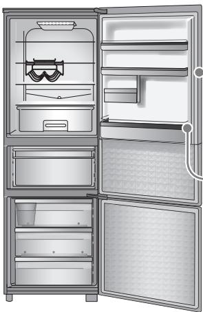 PANASONIC NR-B30FW1-WE - Congélateur - 5