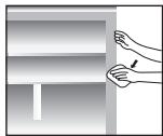 PANASONIC NR-B30FW1-WE - Joint d'ouverture de porte - 1