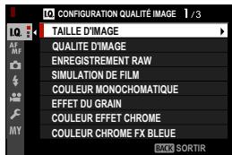 FUJIFILM X-E4 - Configuration qualité IMAGE (photographie) - 1