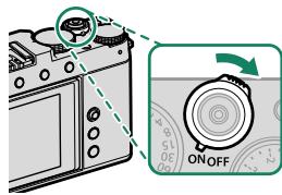 FUJIFILM X-E4 - Allumer et éteindre l'appareil photo - 1