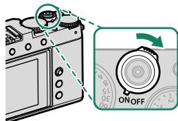 FUJIFILM X-E4 - Allumez l'appareil photo. - 1