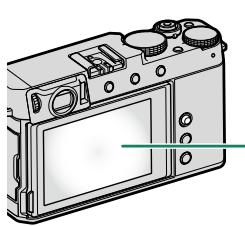 FUJIFILM X-E4 - Rôles par défaut des mouvements des doigts - 1