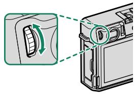 FUJIFILM X-E4 - Réglage de la netteté du viseur - 1