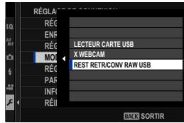 FUJIFILM X-E4 - Conversion des images RAW : FUJIFILM X RAW STUDIO - 1