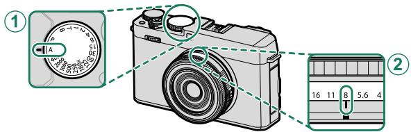 FUJIFILM X-E4 - Mode a: AE avec priorité à l'ouverture - 1