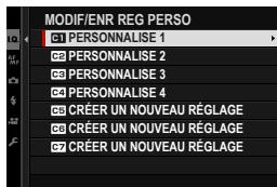 FUJIFILM X-E4 - Copie des réglages personnalisés - 2