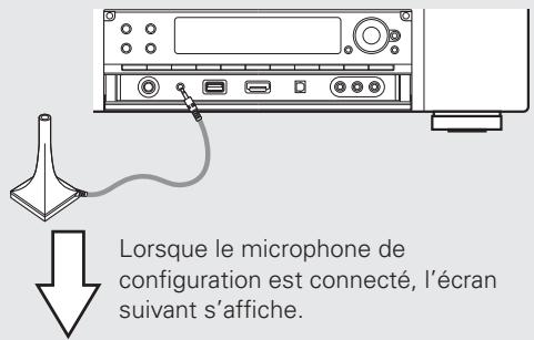 MARANTZ SR7005 - Connectez le micro sur la prise SETUP MIC de cet appareil. - 1