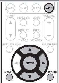 MARANTZ SR7005 - Fonctionnement du menu - 1