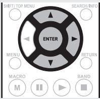 MARANTZ SR7005 - Utilisez pour sélectionner "search by keyword", puis appuyez sur ENTER ou. - 2