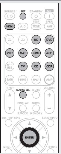 MARANTZ SR7005 - Appuyez sur ENTER pour continuer la suppression. - 1