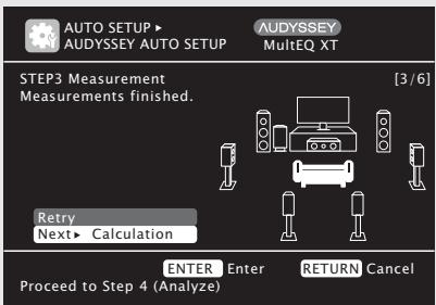 MARANTZ SR7005 - Répétez l'étape 9, positions de mesure 3 à 8. - 1