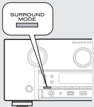 MARANTZ SR7005 - Reproduction surround des sources 2 canaux - 2