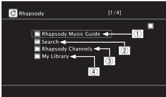 MARANTZ SR7005 - Sélectionnez le mode de recherche - 1