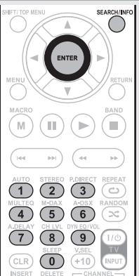 MARANTZ SR7005 - Accès direct aux canaux de SIRIUS Satellite Radio - 1