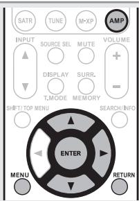 MARANTZ SR7005 - Fonctionnement du menu - 1
