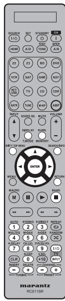 MARANTZ SR7005 - Utilisation du tuner (réception HD radio) - 1