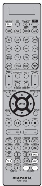 MARANTZ SR7005 - Commande d'un téléviseur - 1