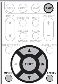 MARANTZ SR7005 - Fonctionnement du menu - 1
