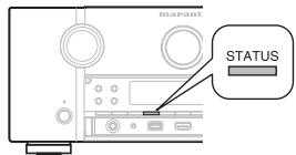 MARANTZ SR7005 - Appuyez sur AMP puis sur SOURCE SEL pour afficher le menu sélection SOURCE, puis sélectionnez (page 26) - 3