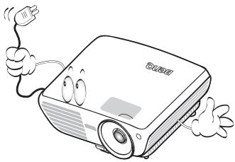 BENQ W700 - Consignes de sécurité (suite) - 3